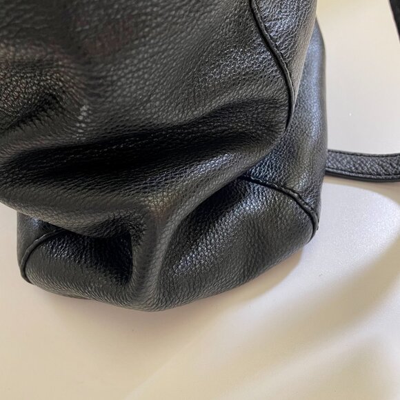 Michael Kors Black Soft Leather Satchel - Picture 6 of 14